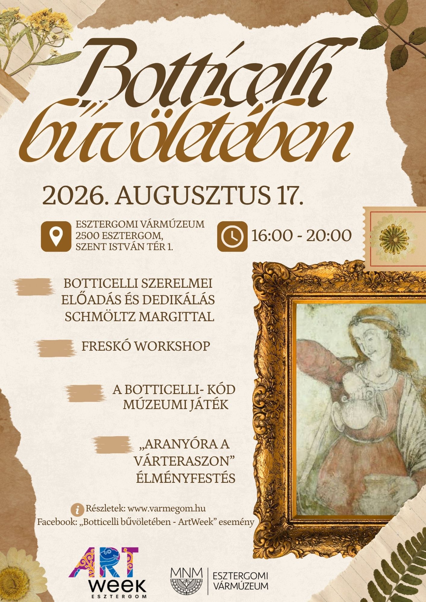 Botticelli bűvöletében plakát