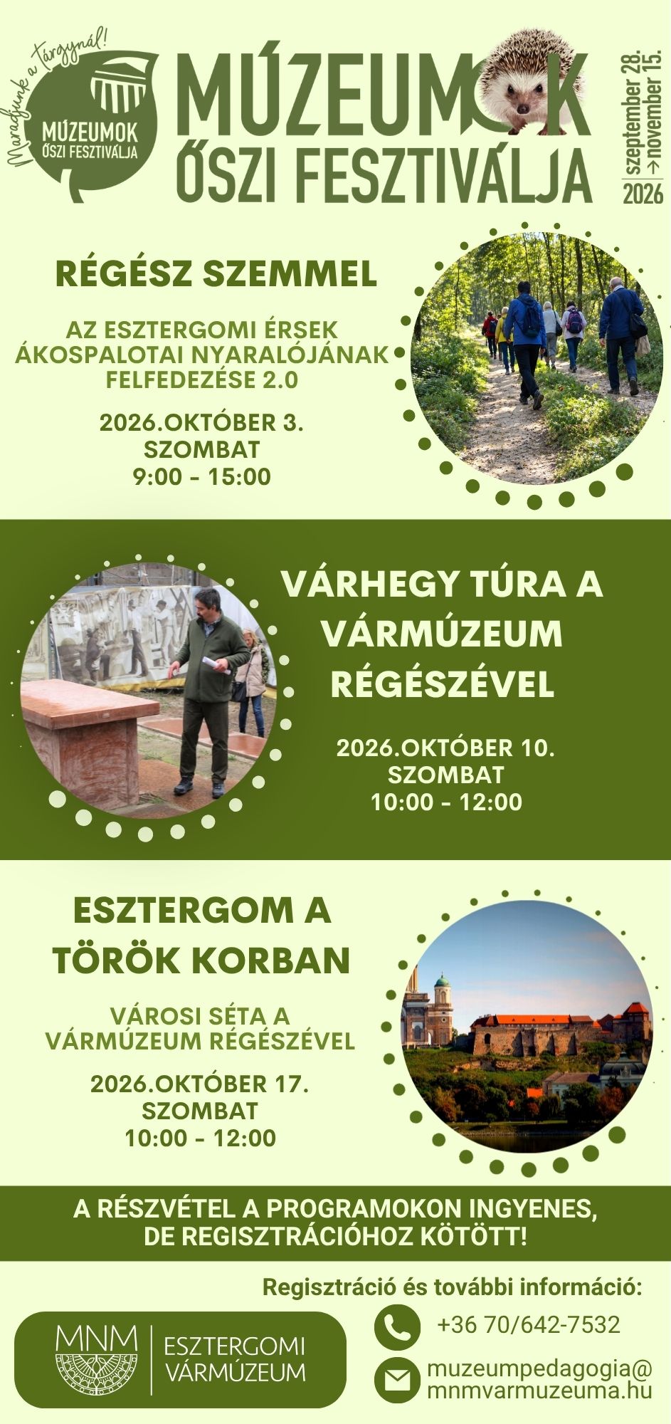 MŐF túrák flyer